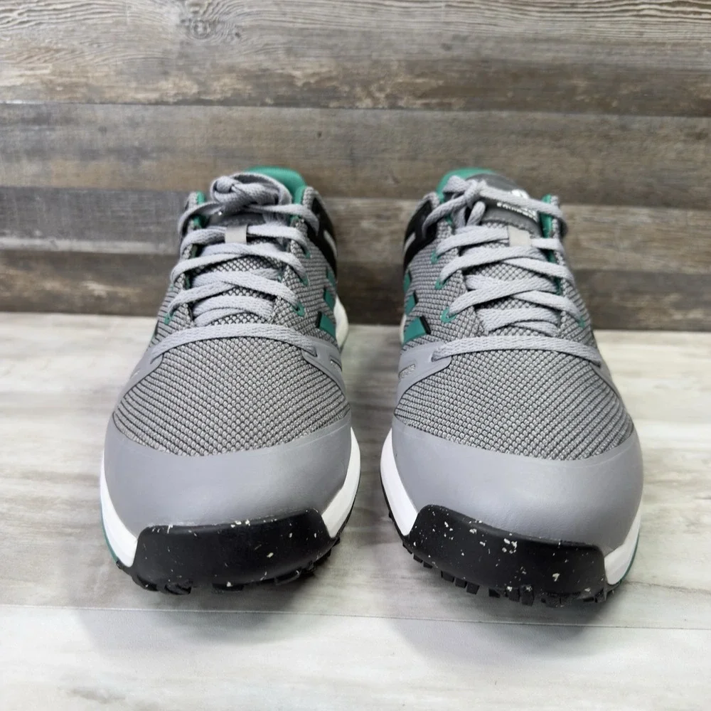 adidas EQT SL Men's 12 Waterproof Spikeless Golf Shoes Gray Green Black FW6297